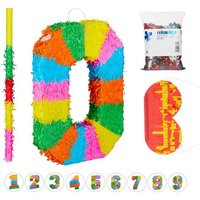 relaxdays Pinata 4 tlg. Pinata Set