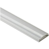 SO TECH  LED Stripe Profil Biegsames LED Aluprofil 42  Aluminium eloxiert  Abdeckung opal oder klar  versch. Ausführungen