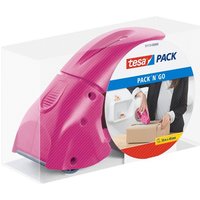 tesa Klebeband tesapack Abroller  Packung  1 St  Packbandabroller für sicheres Verpacken   für Packband bis 48 mm