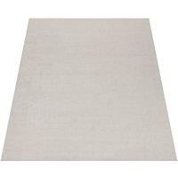 Paco Home Teppich Porto 890  rechteckig  Höhe: 13 mm  Kurzflor  Uni Farben  ideal im Wohnzimmer & Schlafzimmer