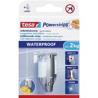 tesa Klebehaken tesa Haken Powerstrip Large weiß  waterproof