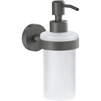 tesa Seifenspender tesa MOON GREY 40584 00000 00 Seifenspender 200 ml Grau  matt   Glas s