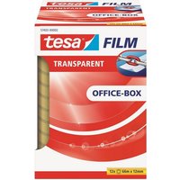 tesa Klebeband Klebefilm tesafilm transparent 12mmx66m 12 Rollen