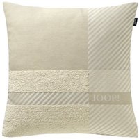 JOOP! Dekokissen JOOP! Zierkissenhülle Modern natur 40x40cm