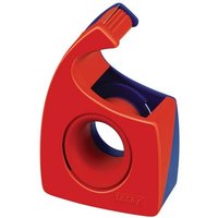 tesa Klebestreifen Klebebandabroller 10mx19mm rot/blau leer