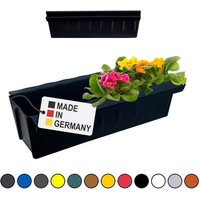 BURI Pflanzkübel Blumenkasten Pflanzkasten Set Einsatz zum An  & Einhängen Balkonkasten