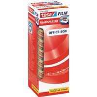 tesa Klebestreifen tesa Klebefilm 19mmx33m lösungsmittelfrei Nr. 57405  PA  8 Rollen