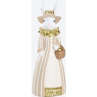Deko Hase aus Polyresin  ca. 11x13x35 cm