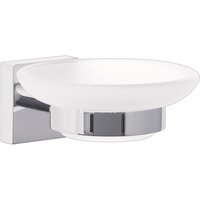 tesa Seifenspender tesa ekkro 40240 00000 00 Seifenschale Chrom  glänzend   Weiß  satini