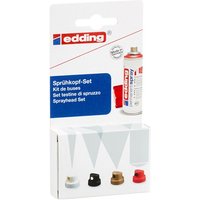 edding Sprühfarbe Sprühlopf Set  6 Stück