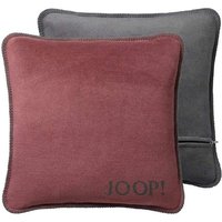 JOOP! Dekokissen JOOP! Uni Doubleface Kissenhülle Viol. Schiefer 50 x 50cm