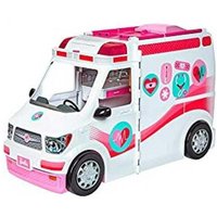 Mattel  Spielfigur Barbie Krankenwagen Spielset  FRM19 