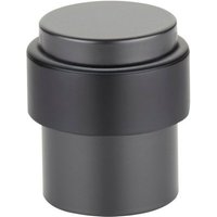 SO TECH  Türstopper Thor Bodentürstopper Höhe 40 mm echt Edelstahl massiv  Spar Set  5 St   Durchmesser 30 / 36 mm  Edelstahl SS304 schwarz