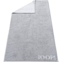 JOOP! Handtuch Handtuch Classic Doubleface Silber 1600 76  Walkfrottier  1 St   Wendeoptik  Logo  Flauschig  Unifarben