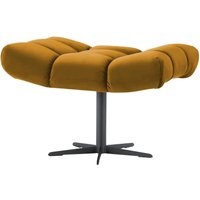 Bequemer gelber Hocker