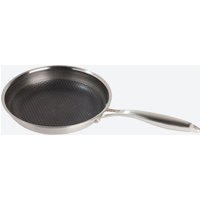 Edelstahlpfanne mit Wabenstruktur