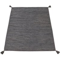 Paco Home Teppich Kilim 210  rechteckig  Höhe: 12 mm  Handgwebt  Flachgewebe  reine Baumwolle  handgewebt  Uni Farben