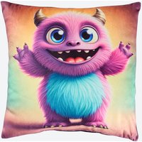 Dekokissen mit samtiger Oberfläche  ca. 30x30 cm