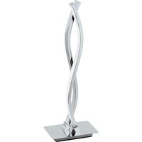 EGLO LED Tischleuchte Lasana 2  Leuchtmittel inklusive  Tischleuchte   L16 x B10 x H46 cm   chrom   11 5W inkl.