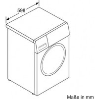 SIEMENS Waschmaschine WG44B2040  9 kg  1400 U/min  smartFinish   glättet dank Dampf sämtliche Knitterfalten