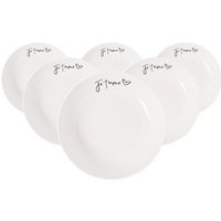 Villeroy & Boch Schale Statement Schalen Je taime ø 18 7 cm 6er Set  Porzellan   6x Schüssel  6 tlg 