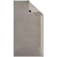 JOOP! Handtuch Joop! Frottier Tone Doubleface 1689 077 Platin Handtuch 50x100  Walkfrottier  1 St 