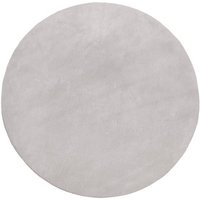 Paco Home Teppich Cadiz 630  rund  Höhe: 14 mm  Kurzflor  Uni Farben  besonders weich  waschbar  Wohnzimmer