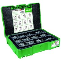 SPAX Schrauben Set SPAX 5000009172009 Kombi Schrauben Sortiment 1 Set