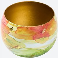 Windlicht aus Metall  ca. 5x7 cm