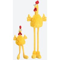 Deko Huhn mit Teleskopbeinen  ca. 22 5x11x70 cm