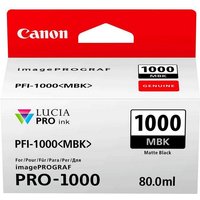 Canon PFI 1000MBK Tinte mattschwarz Nachfülltinte  x 