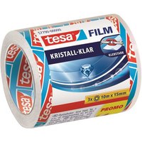 tesa Klebeband Klebefilm tesafilm kristall klar 15mmx10m 3 Rollen
