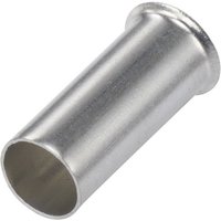 TRU COMPONENTS Aderendhülsen TRU COMPONENTS 1091264 Aderendhülse 10 mm  Unisoliert Metall 100 St.  EN100 12