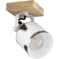 EGLO LED Deckenspot Kilburn  Leuchtmittel exklusive  Spot   L12 x H18 5 x AL16 cm   braun   1X40W exkl.