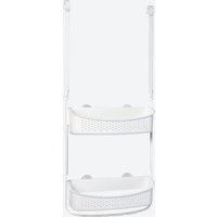 Dusch Organizer mit flexiblen Haken  ca. 32 x 10 x 72 5 cm