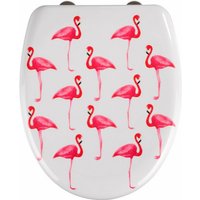WENKO WC Sitz Flamingo