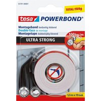 tesa Klebeband Montageband Powerbond Ultra Strong 19mmx1 5m