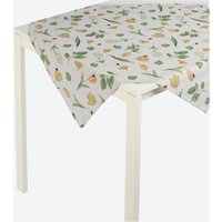 Mitteldecke mit Blumen Motiv  ca. 80x80 cm