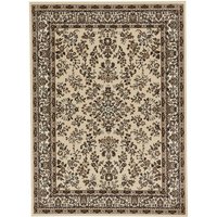 my home Teppich Halton  rechteckig  Höhe: 8 mm  Kurzflor  Orient Optik  mit Bordüre  Läufer  pflegeleicht  gekettelt