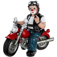 Handbemalte Clown Deko Figur