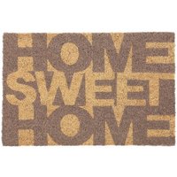 Fußmatte Fußmatte Kokos Home Sweet Home  relaxdays  Höhe: 15 mm