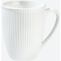 Tasse mit Rillen  ca. 9x5 6x11 3 cm