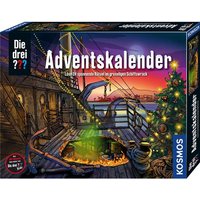 Kosmos Adventskalender Die drei ???   Rätsel im gruseligen Schiffswrack  mit Detektivgeschichte  für Kinder ab 8 Jahren