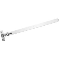 SO TECH  Torbeschlag Gartentorscharnier verstellbar Stahl verzinkt  1 St   Länge 695   750 mm  M16 Gewinde