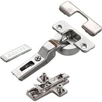 SO TECH  Möbelbeschlag 2 x Salice Topfband S700 110  Bohrbild T52 Nickel matt MPL EXZ H3  2 St 