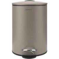 blomus Mülleimer  TUBO  Treteimer: Smart Close System  hochwertig und stilvoll  3 Liter  Hochwertig  Pulverbeschichtet  Kompakt  Smart Close  Inneneimer
