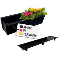 BURI Pflanzkübel Paletten Blumenkasten Einsatz An  & Einhängen Europalette Pflanzkasten  1 St 