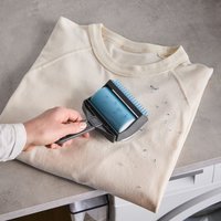 Gel Fusselroller mit Gummilippe  ca. 21x12x6 cm