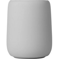 blomus Zahnputzbecher  SONO  Zahnbürstenbecher: Edle Keramik mit Soft Touch Oberfläche  Hochwertig  Soft Touch  Keramik  Glasiert  11cm  300ml