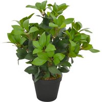 Künstliche Zimmerpflanze Künstliche Pflanze Lorbeerbaum mit Topf Grün 40 cm Pflanze realistisch  vidaXL  Höhe 0 cm